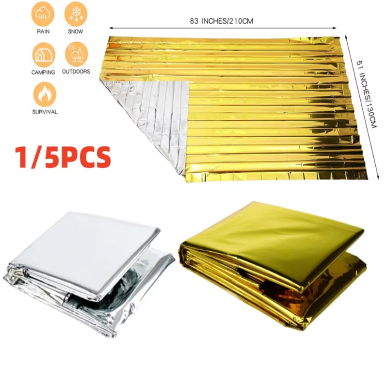 Survival Blanket Reflective - Cobertor de Emergência em Folha de