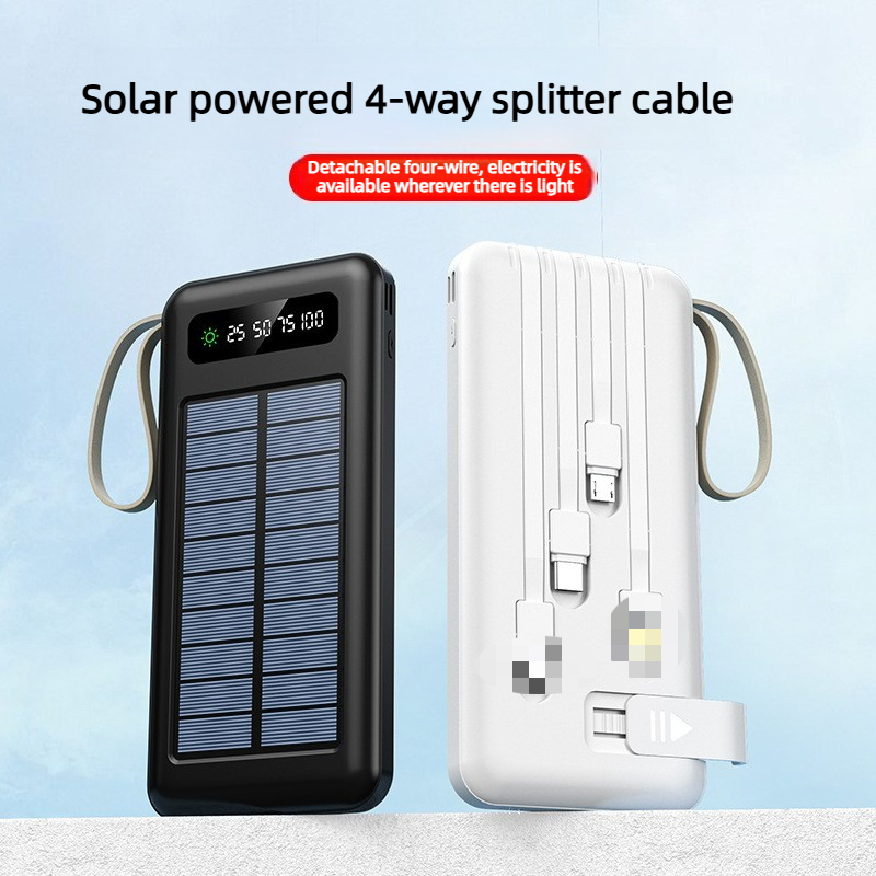 Solar Emergency Charger - Power Bank Solar Externo de Grande