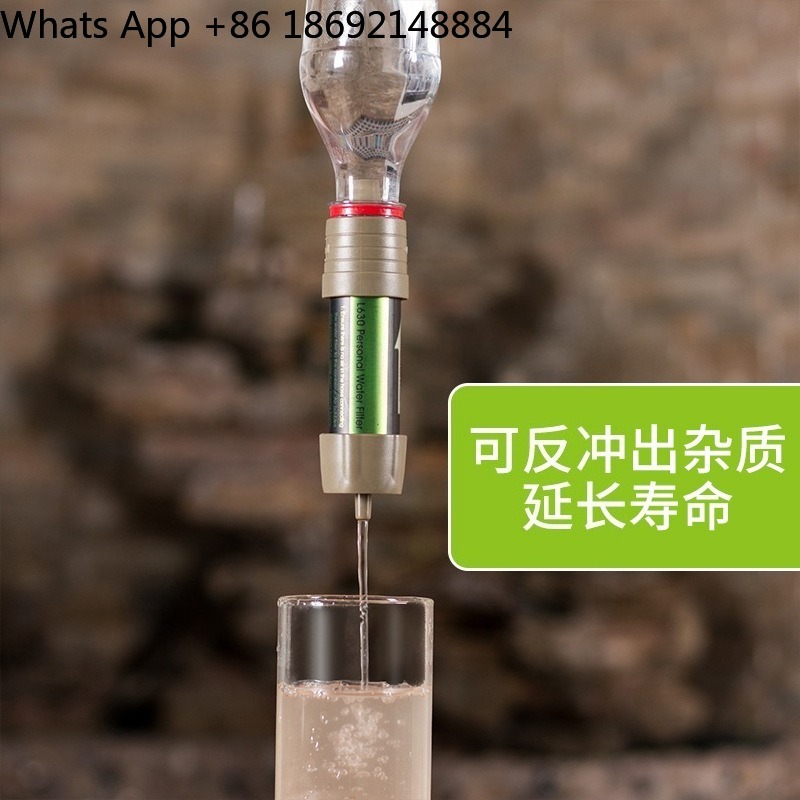 Water Purification Straw - Saco de purificação de água por