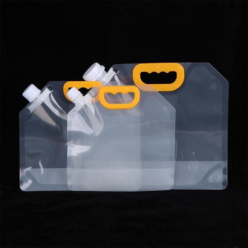 Water Bag Collapsible - 1/5 pçs 1l-10l recipiente de água