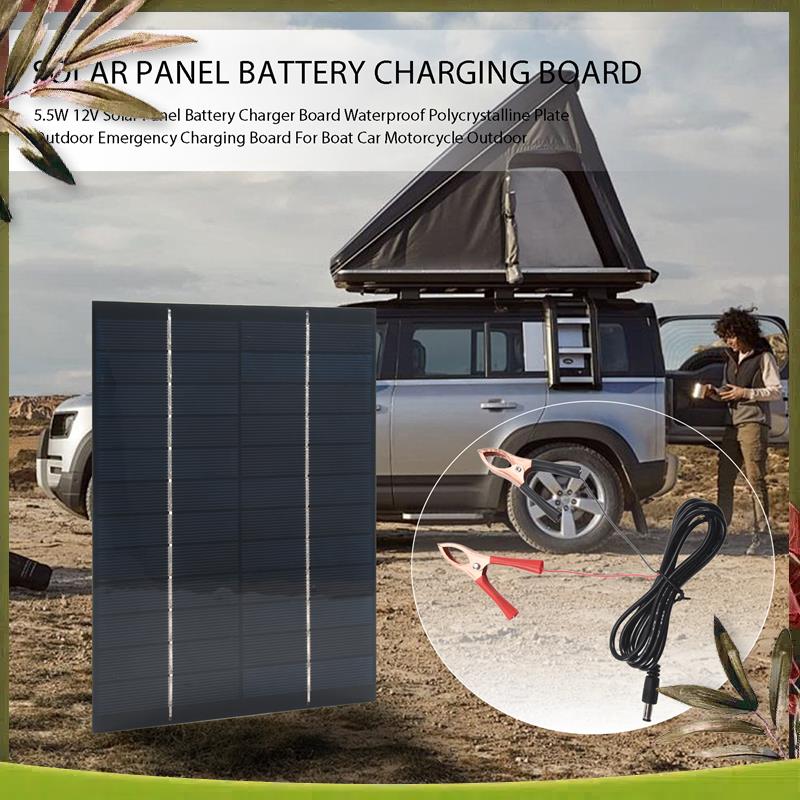 AB98-5.5W 12v painel solar pla - Solar Emergency Charger avaliação e preço