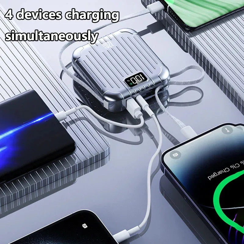 50000mAh Mini Compact Convenie - Solar Emergency Charger avaliação e preço