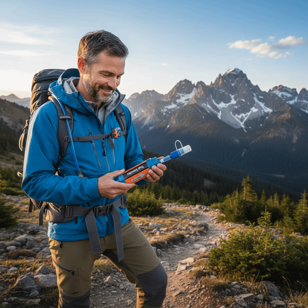 Mini Filtro Purificador de Águ - Water Purification Straw avaliação e preço