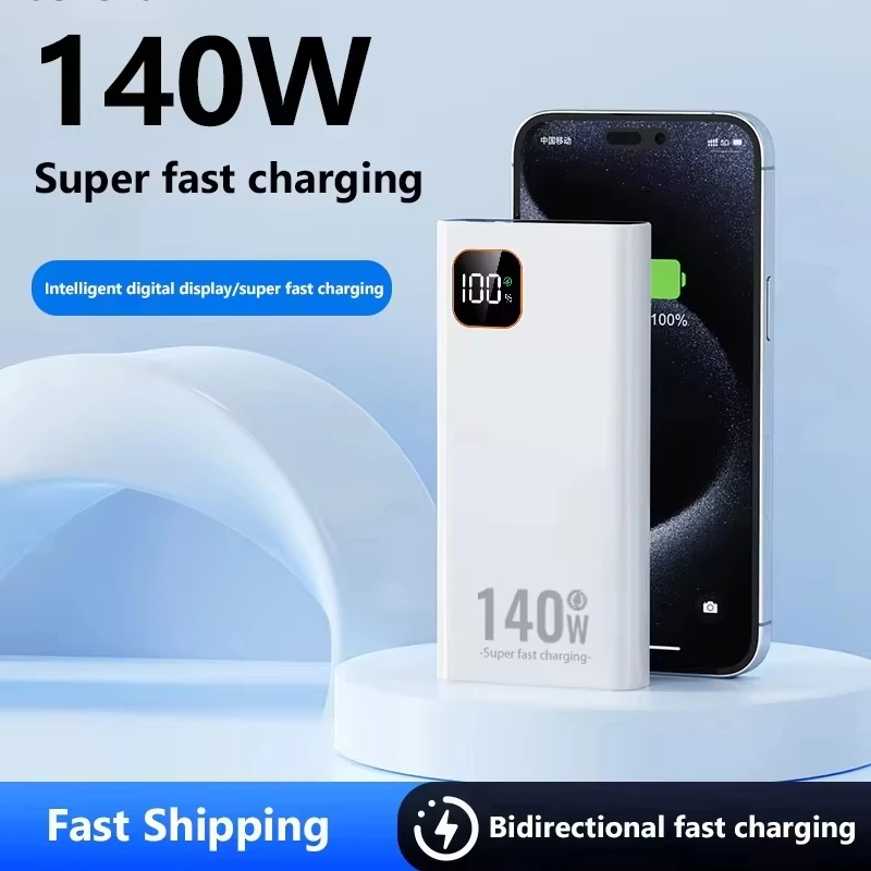 Power Bank Lenovo 140W 500000m - Solar Emergency Charger avaliação e preço