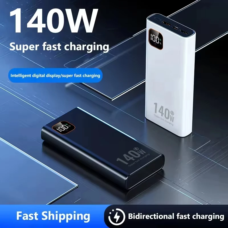 Power Bank Lenovo 140W 500000m - Solar Emergency Charger avaliação e preço