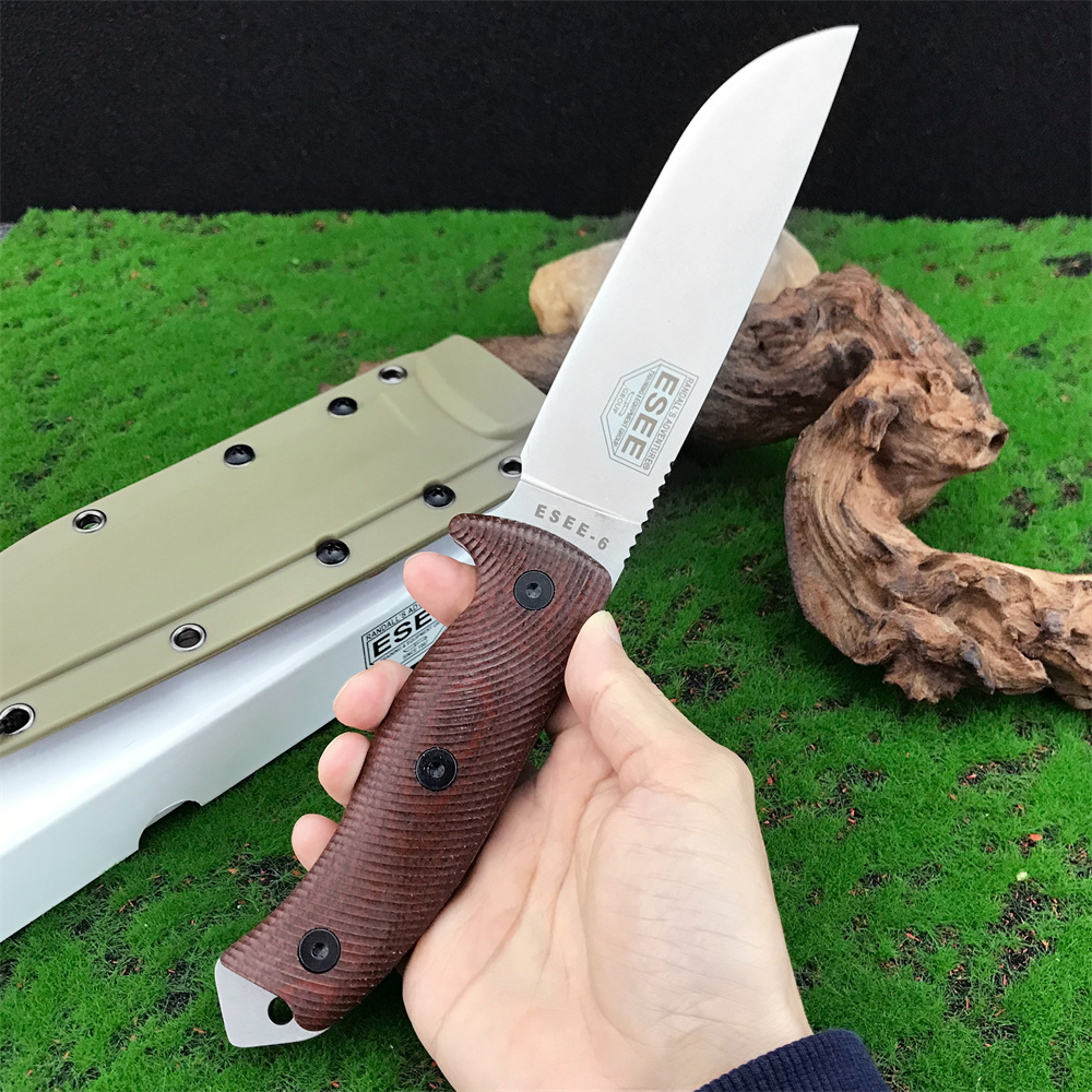 Nova Faca de Lâmina Fixa ESEE- - Bushcraft Knife Fixed avaliação e preço
