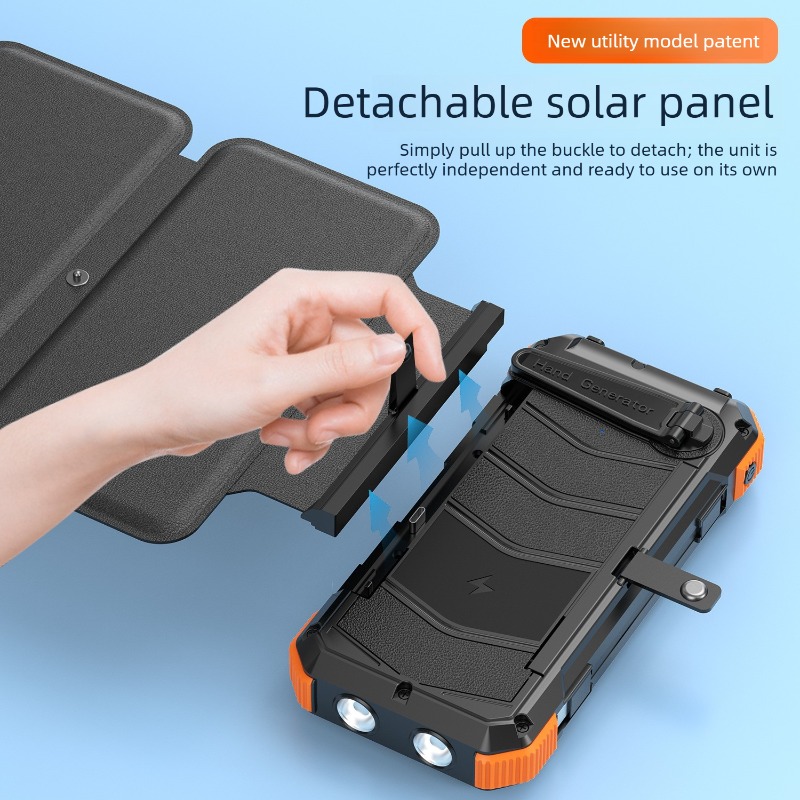 Power Bank Solar Portátil Dobr - Solar Emergency Charger avaliação e preço