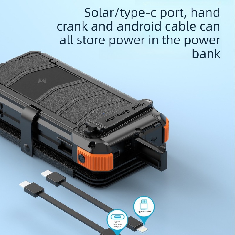 Power Bank Solar Portátil Dobr - Solar Emergency Charger avaliação e preço