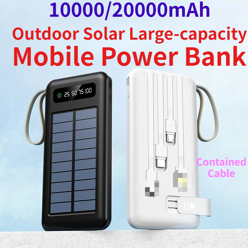Power Bank Solar Externo de Gr - Solar Emergency Charger avaliação e preço